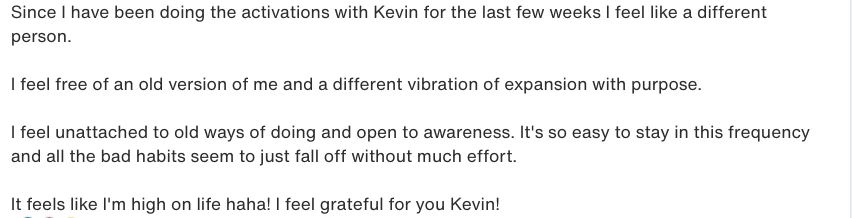 Client message about responding differently